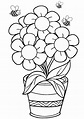 40Printable Flower Coloring Pages for Adults & Kids - Print Color Craft