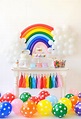 Rainbow Birthday Party for Kids | Rainbow Themed Party Ideas