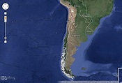 Google Earth Chile Map