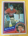 Steve Penny Rookie Card 1984-85 O-Pee-Chee #269 Montreal Canadiens