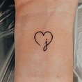 20 Trending J Letter Tattoo Designs With Images! | Tatuagem com ...