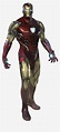 Iron Man Mark 85 Wallpapers - Iron Man Classic Armor Endgame, HD Png ...