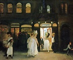 The Haymarket, 1907 - John French Sloan - WikiArt.org