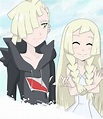 Pokemon: Gladion and Lillie by aethertastic on DeviantArt