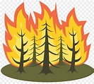 Forest Cartoon png download - 2400*2103 - Free Transparent Wildfire png ...