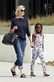 Charlize Theron is seen visiting the Federal Building in Los Angeles ...