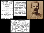 28th June 1914 - Assassination of Archduke Francis Ferdinand of Austria ...