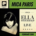 Mica sings Ella Mica Paris sings Ella Fitzgerald. Shoot for single ...