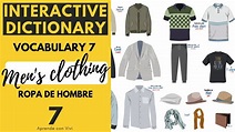 ¡APRENDE 15+1 PALABRAS DE ROPA PARA HOMBRE EN INGLÉS 👔 FÁCIL ESCRITURA ...