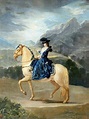 María Teresa de Vallabriga a caballo - Fundación Goya en Aragón