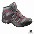 Salomon 登山鞋 中筒 GORETEX 防水 女 RIDGEBACK 灰 | 登山鞋 | Yahoo奇摩購物中心