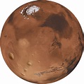 Mars Planet : Bright realistic Mars planet | Custom-Designed ...