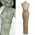 “Happy Birthday Mr. President” dress worn by Marilyn Monroe, embelished ...