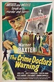 The Crime Doctor’s Warning, movie poster (1945) Source: Entering the ...