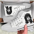Keith Richards High Top Vans Shoes - Luxwoo.com