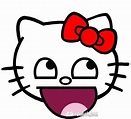 Hello kitty red bow epic face icon | Hello kitty pictures, Hello kitty ...