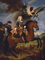 S. M. Don Felipe V a caballo, por Jean Ranc, hacia 1723. Museo del ...