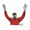 Kanye West Drawing | Free download on ClipArtMag