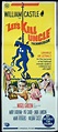 LET'S KILL UNCLE Original Daybill Movie poster WILLIAM CASTLE Nigel ...