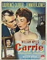 Carrie 1952 | Jennifer jones, Classic films posters, Movie photo