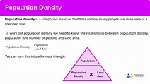 Population Density - GCSE Maths - Steps, Examples & Worksheet