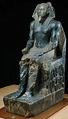 Statue-of-King-Khafre-Enthroned - Egypt Museum
