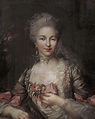 Portrait de Marie-Catherine Brignole-Sale, princesse de Monaco ...