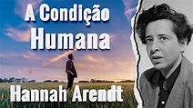 A CONDIÇÃO HUMANA HANNAH ARENDT RESUMO - YouTube
