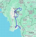 Myanmar - Google My Maps