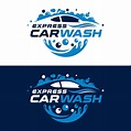 Express Car Wash Logo Design Template 6111502 Vector Art at Vecteezy