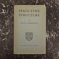 Space-Time Structure by Erwin Schrödinger — CASSIUS&Co.