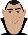 Dracula face clipart. Free download transparent .PNG | Creazilla