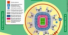 G1 - Mané Garrincha terá cinco entradas durante Olimpíada; veja esquema ...