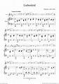 Kreisler - Liebesleid sheet music for violin and piano [PDF]