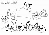 10+ Dibujos Angry Birds Para Colorear E Imprimir