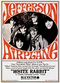 Ad for Jefferson Airplane's "White Rabbit" single, 1967. | Psychedelic ...