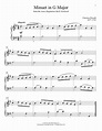 Minuet In G Major Sheet Music | Christian Petzold | Educational Piano