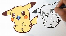 Dibujos De Pikachu Fáciles De Hacer – Novalena