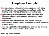 Position Paper Meaning And Example Of Anaphora Poem - IMAGESEE