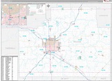 McLean County, IL Wall Map Premium Style by MarketMAPS - MapSales