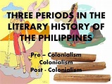 Brief History Of Philippine Literature - Mobile Legends