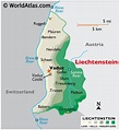 Liechtenstein Large Color Map