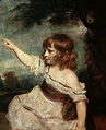 Kunstdruck Bildnis des Masters Hare Joshua Reynolds Natur Kinderporträt ...