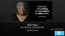 Poetry Analysis: ‘Still I Rise’ by Maya Angelou | Made By Teachers