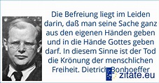 Dietrich Bonhoeffer | zitate.eu