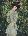 Childe Hassam (1859-1935), Lady in a Garden | Christie’s