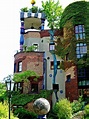 Hundertwasserhaus, Germany | Hundertwasser architecture, Unusual ...