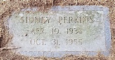 Sidney Perkins (1933-1955) - Find a Grave Memorial
