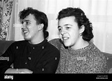 Curt Smith and Roland Orzabal of Tears for Fears during a photocall at ...