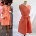 Jackie Kennedy Orange Dress/ Jackie O Dress/ 1960s/ Vintage Inspired ...